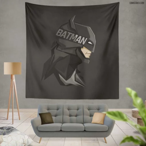 Batman Unleashed Chronicles of Justice Comic Wall Tapestry