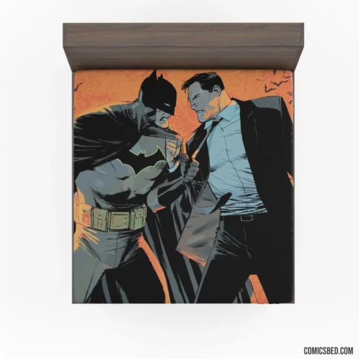 Batman Unleashed Gotham Guardian Comic Fitted Sheet 1