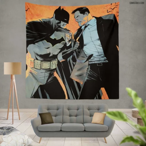 Batman Unleashed Gotham Guardian Comic Wall Tapestry