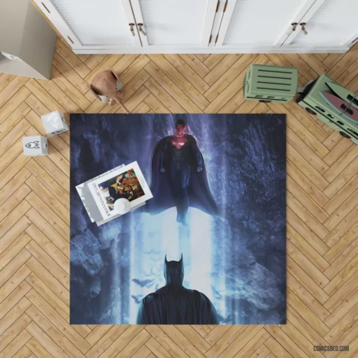 Batman VS. Superman DC Legends Comic Rug