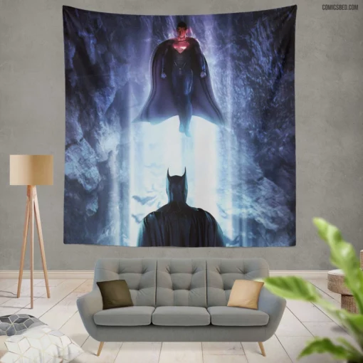 Batman VS. Superman DC Legends Comic Wall Tapestry