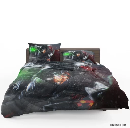 Batman VS. Superman Heroic Confrontation Comic Bedding Set