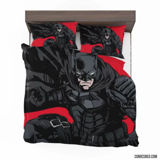 Batman and The Flash Speeding through Crime Comic Bedding Set 1