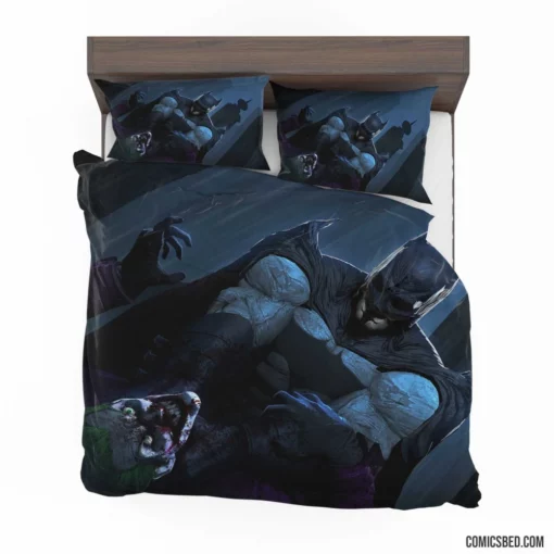 Batman and The Joker Dark Duo Comic Bedding Set 1