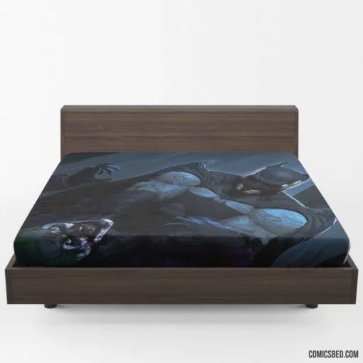 Batman and The Joker Dark Duo Comic Fitted Sheet