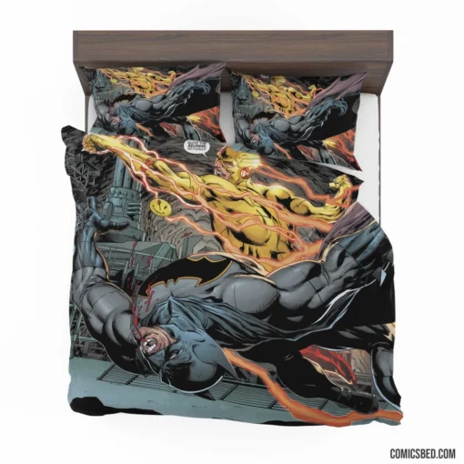 Batman vs Reverse Flash Epic Clash Comic Bedding Set 1