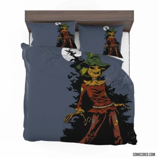 Batman vs. Scarecrow Fear Clash Comic Bedding Set 1