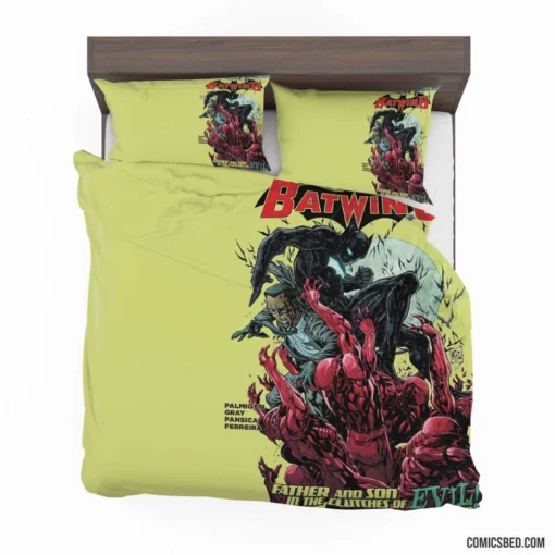 Batwing Gotham High-Flying Hero Comic Bedding Set 1