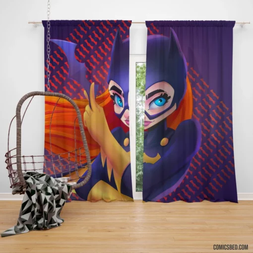 Batwoman DC Scarlet Protector Comic Curtain