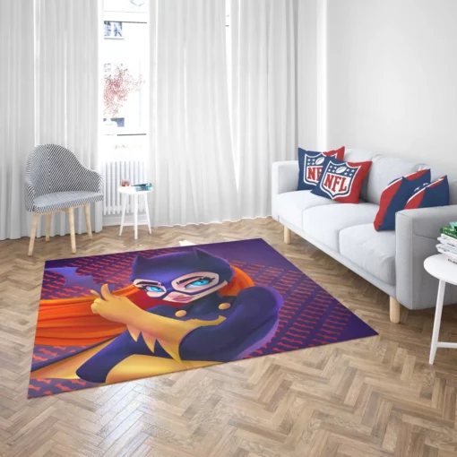 Batwoman DC Scarlet Protector Comic Rug 2