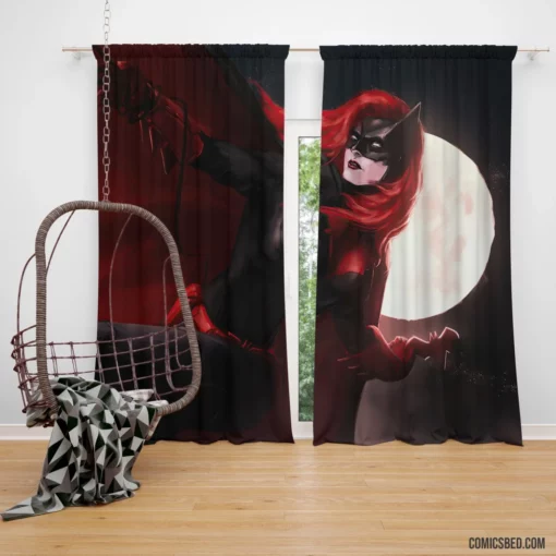 Batwoman DC Vigilante Heroine Comic Curtain