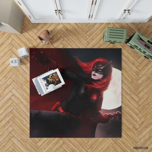 Batwoman DC Vigilante Heroine Comic Rug