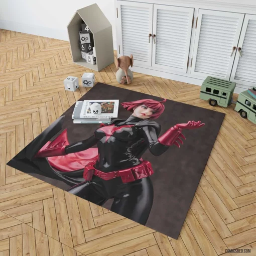 Batwoman Dark Vigilante Comic Rug 1