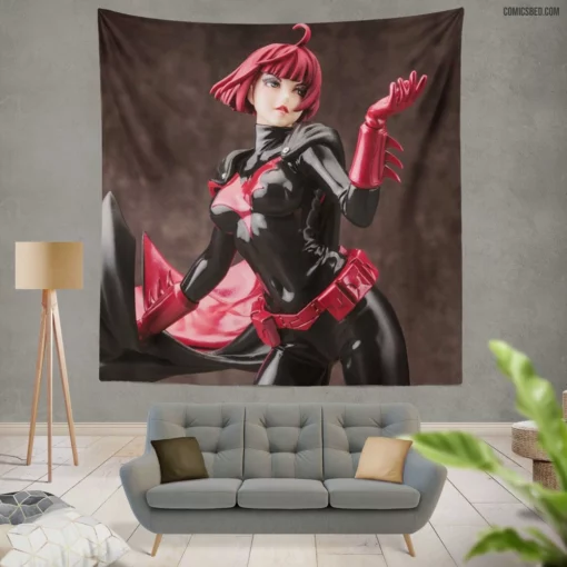 Batwoman Dark Vigilante Comic Wall Tapestry