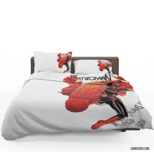 Batwoman Gotham Scarlet Guardian Comic Bedding Set