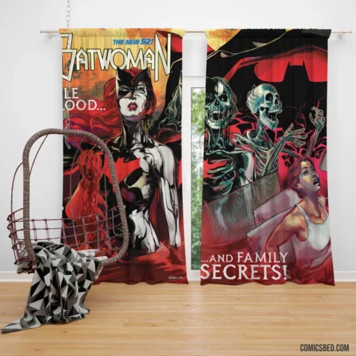 Batwoman Vigilante of Gotham Comic Curtain