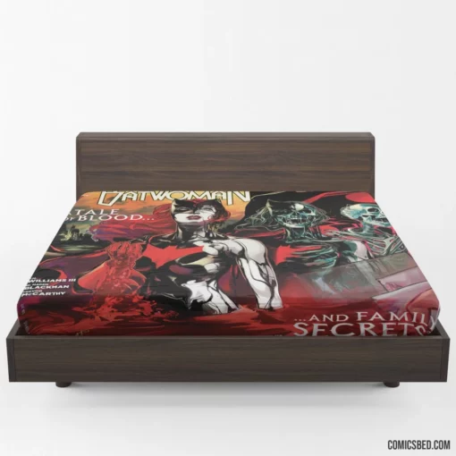 Batwoman Vigilante of Gotham Comic Fitted Sheet