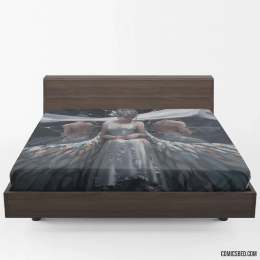 Beautiful Fairy GhostBlade Comic Fitted Sheet