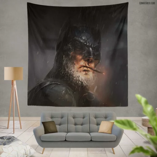 Beyond the Mask Batman Future Comic Wall Tapestry