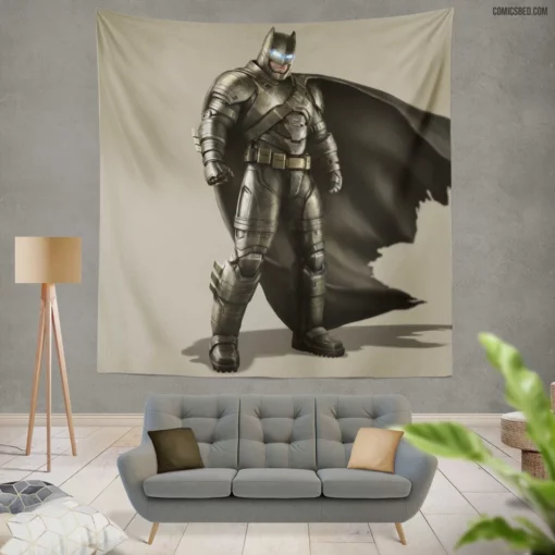 Beyond the Shadows Batman Unleashed Comic Wall Tapestry