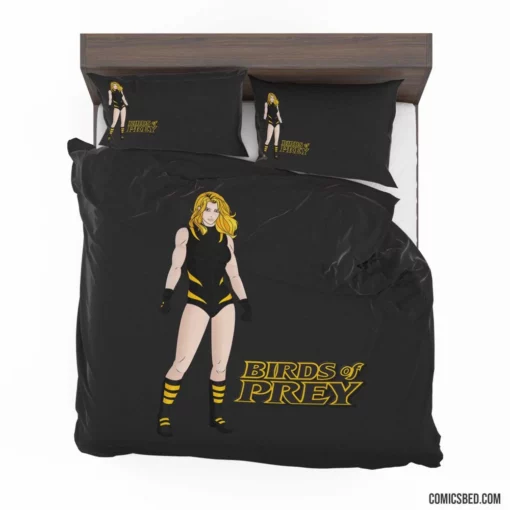 Birds Of Prey Black Canary DC Comic Bedding Set 1