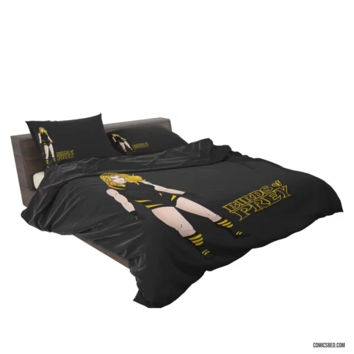 Birds Of Prey Black Canary DC Comic Bedding Set 2