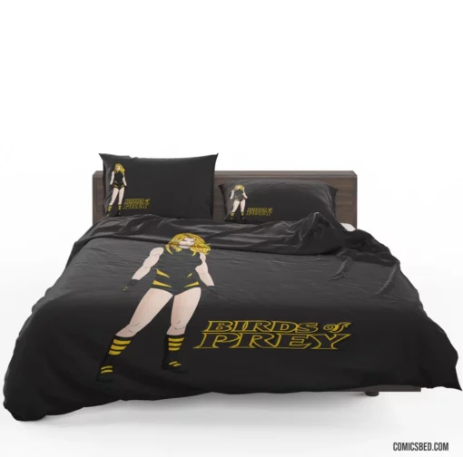 Birds Of Prey Black Canary DC Comic Bedding Set