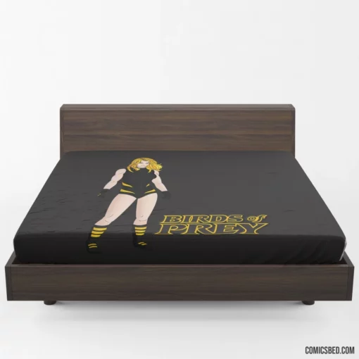 Birds Of Prey Black Canary DC Comic Fitted Sheet