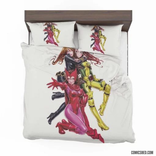 Birds of Prey Marvel & DC Heroines Unite Comic Bedding Set 1