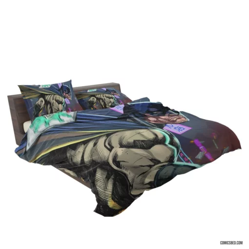 Bizarro Batman Imperfect Dark Knight Comic Bedding Set 2