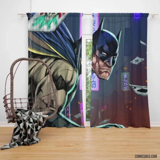 Bizarro Batman Imperfect Dark Knight Comic Curtain