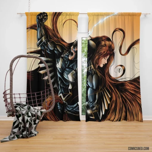 Black Bolt Inhuman King Comic Curtain