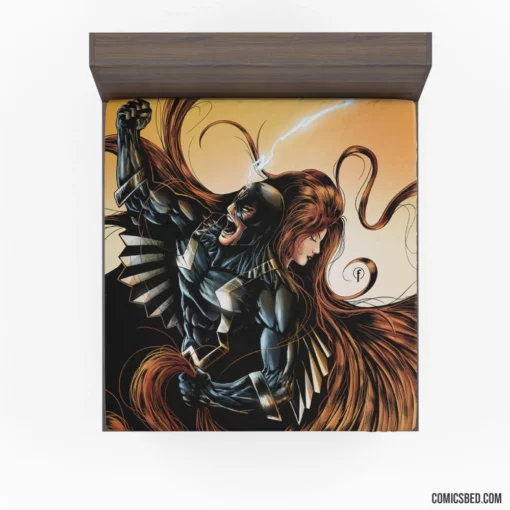 Black Bolt Inhuman King Comic Fitted Sheet 1