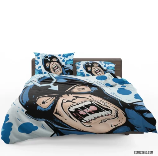 Black Bolt Inhuman Silent King Comic Bedding Set