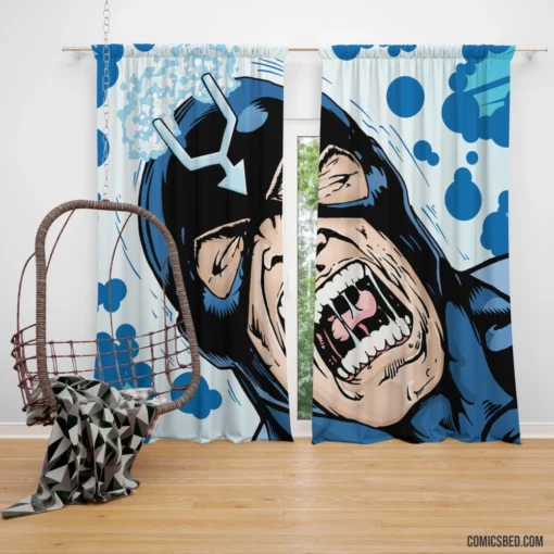 Black Bolt Inhuman Silent King Comic Curtain