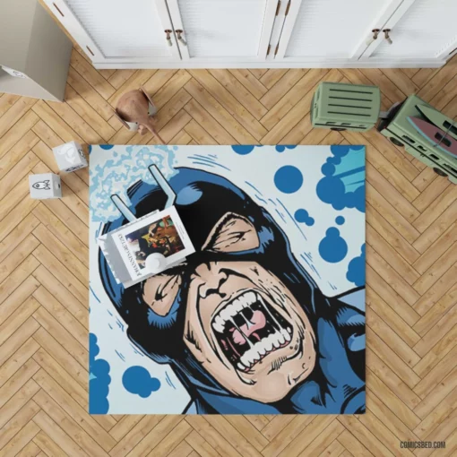 Black Bolt Inhuman Silent King Comic Rug