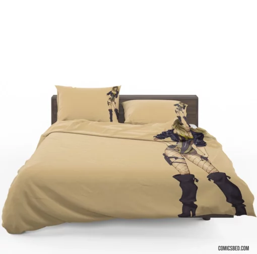 Black Canary DC Sonic Siren Comic Bedding Set