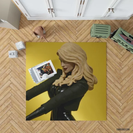 Black Canary Sonic Siren of DC Comic Rug