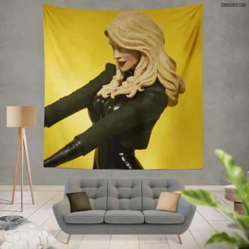 Black Canary Sonic Siren of DC Comic Wall Tapestry