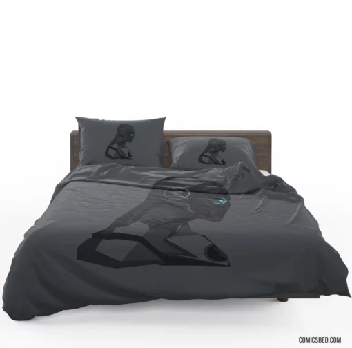 Black Flash Dark Speedster Entity Comic Bedding Set