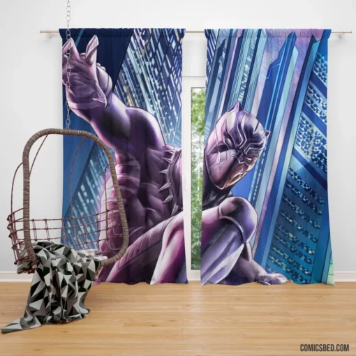 Black Panther Chronicles Marvel Legend Comic Curtain