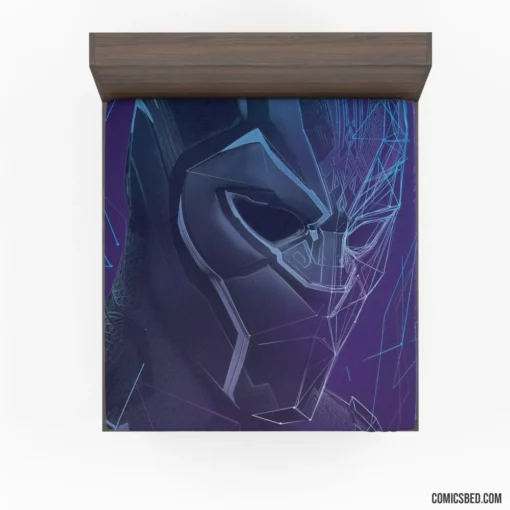 Black Panther Marvel Regal Ruler Comic Fitted Sheet 1