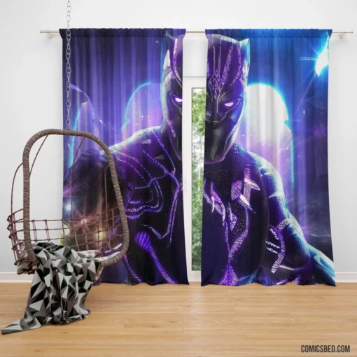 Black Panther Quest Marvel Chronicles Comic Curtain