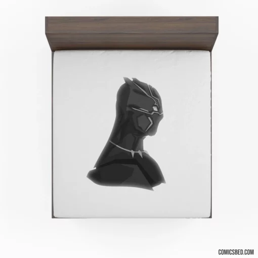 Black Panther Wakandan Protector Comic Fitted Sheet 1