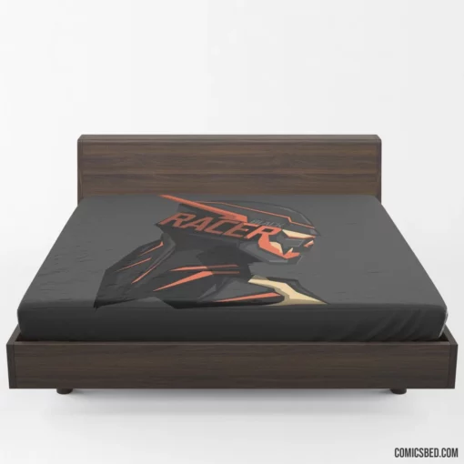 Black Racer DC Death Avatar Comic Fitted Sheet