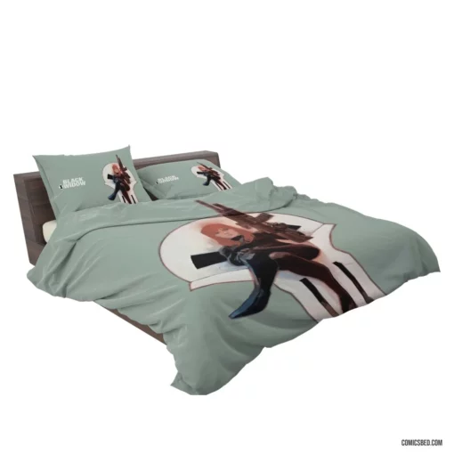 Black Widow Espionage Expert Comic Bedding Set 2