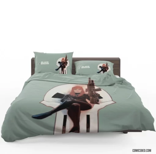 Black Widow Espionage Expert Comic Bedding Set