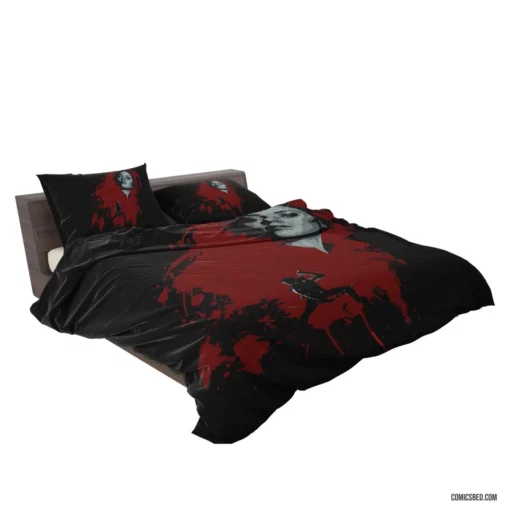 Black Widow Espionage Hero Comic Bedding Set 2