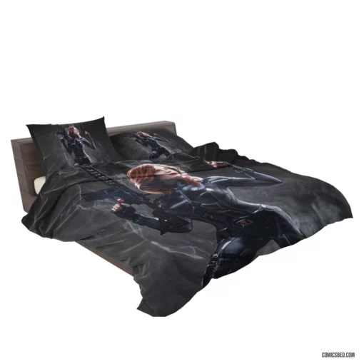 Black Widow Marvel Espionage Expert Comic Bedding Set 2