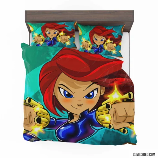 Black Widow Marvel Femme Fatale Comic Bedding Set 1